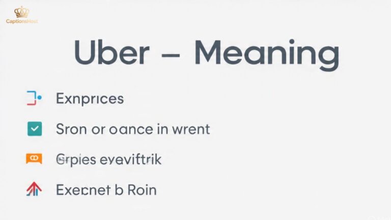 Uber- Meaning: Simple Guide with Examples