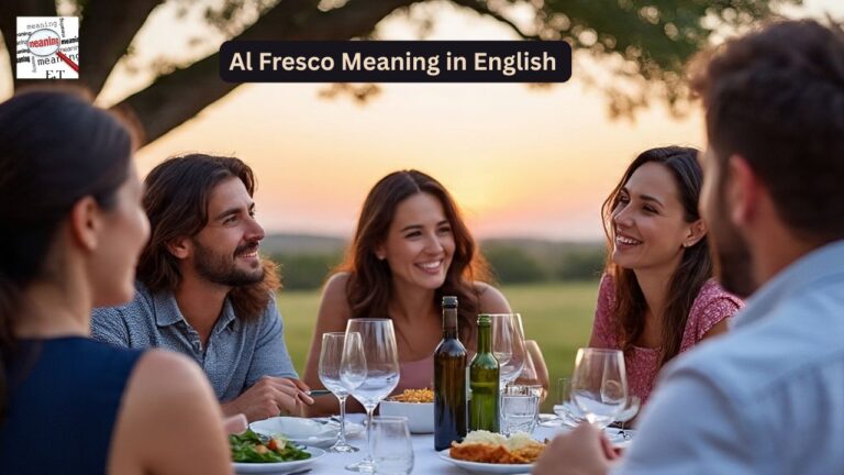 Al Fresco Meaning in English | Simple Definition, Synonyms & Example