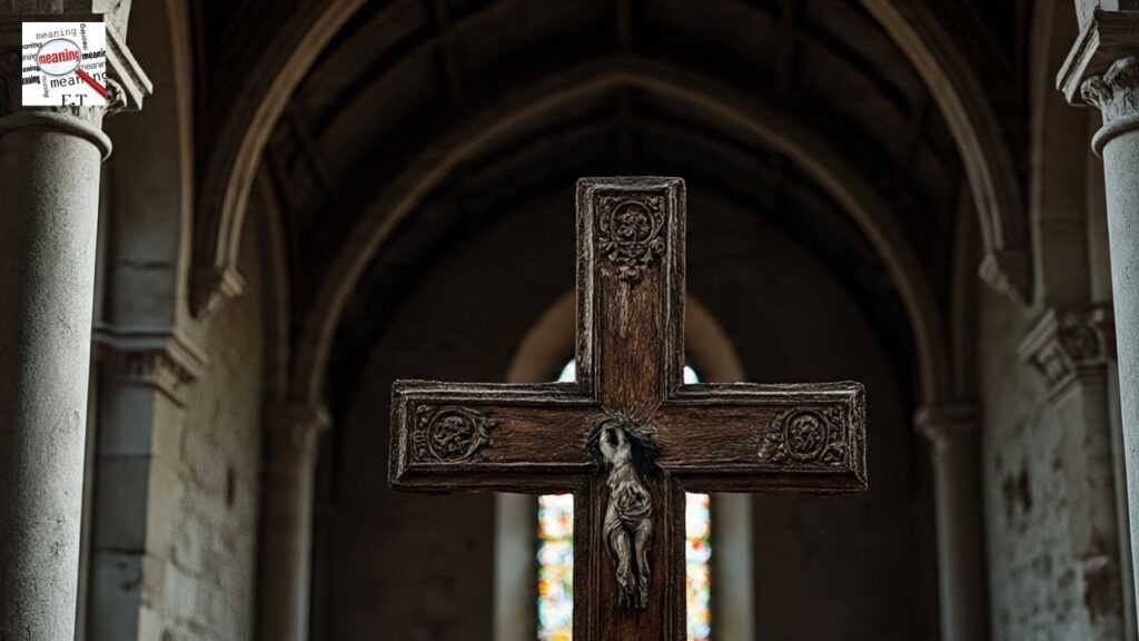 Is Mary on a Cross Blasphemous