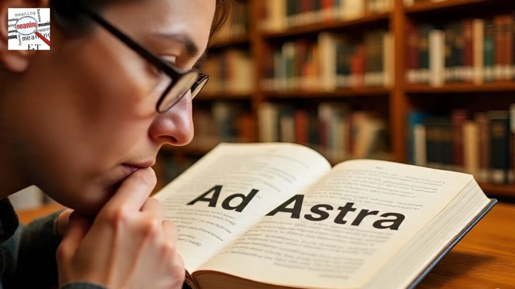 Is Ad Astra a Latin Word?