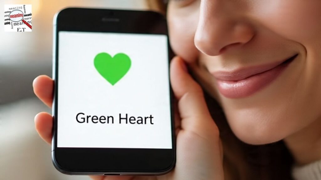 Green Heart Meaning in Text Messages