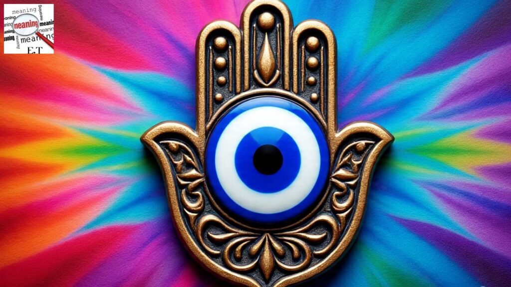 Hamsa Hand with Evil Eye Meaning