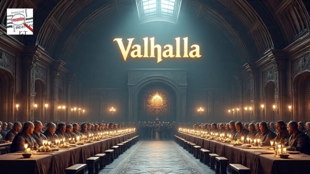 What does the word Valhalla mean?