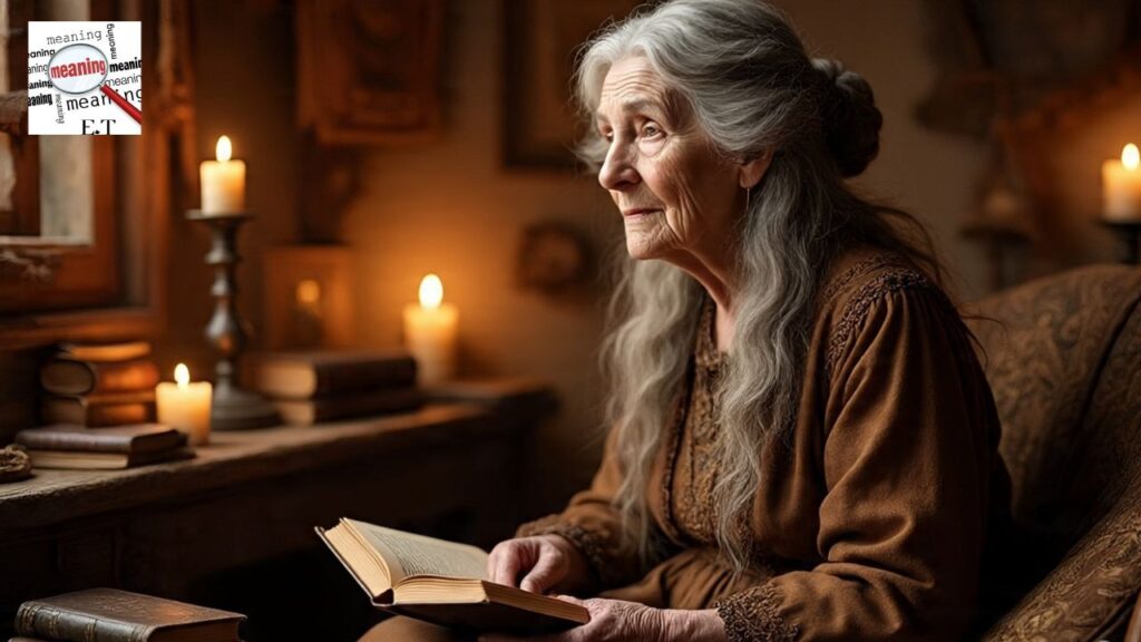 Crone in American English