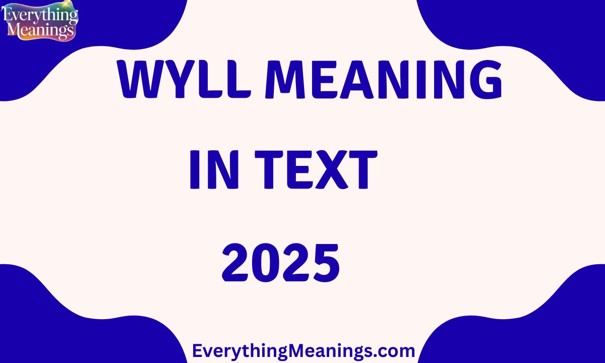 WYLL Meaning in Text