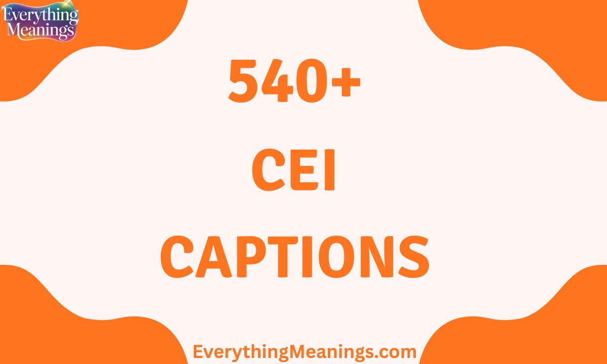 CEI Captions
