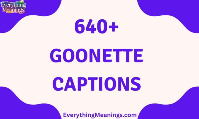 Goonette Captions