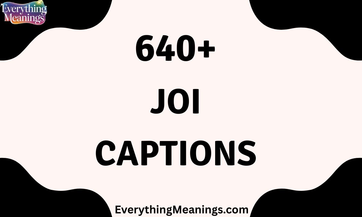 Joi Captions