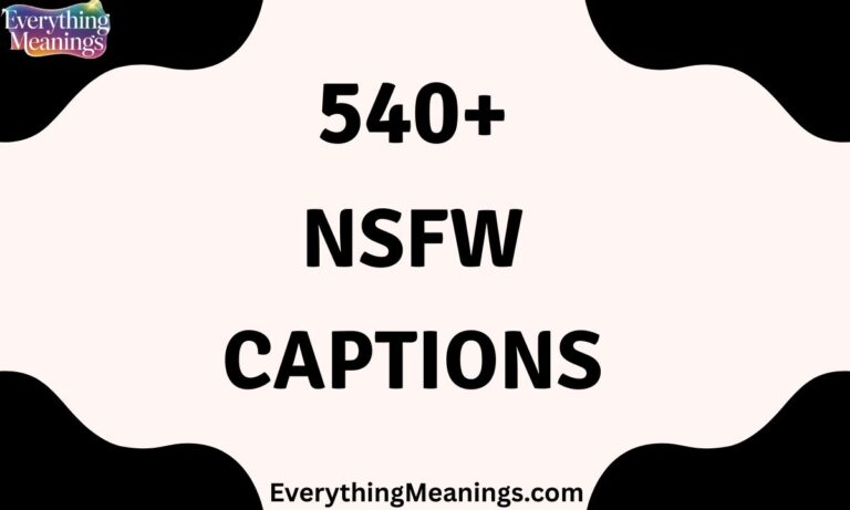NSFW Captions