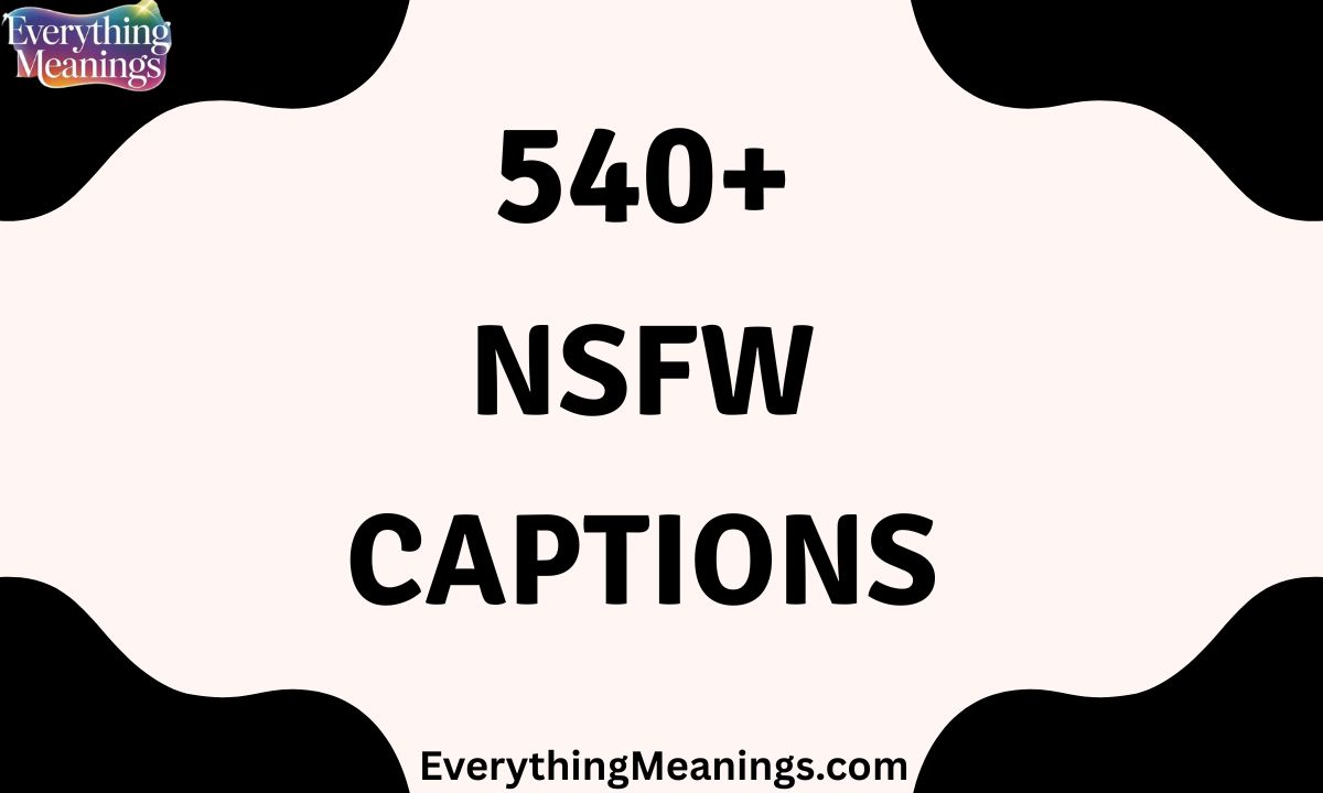NSFW Captions