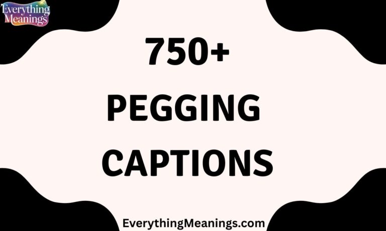 Pegging Captions