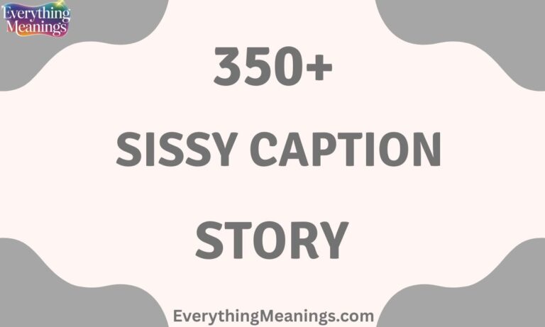 Sissy Caption Story