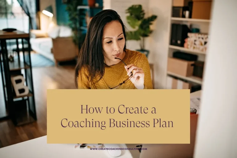 Coach Business Plan